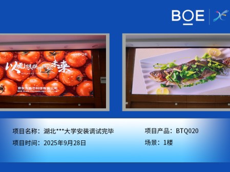 湖北***大學安裝調試完畢