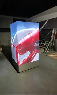 東西湖P2.0安裝完畢   尺寸：0.96x1.6x3   像素點(diǎn)：1440x800